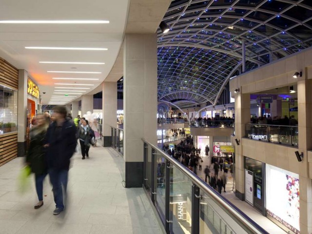 Trinity Shopping Centre lighting