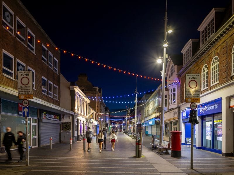 Grimsby catenary lighting
