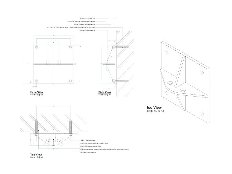 Custom Bracket Detail
